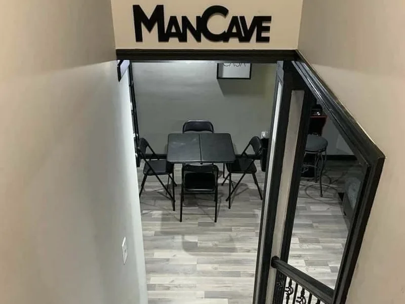 Basement man cave renovation in Moore, Oklahoma by MASB Construction & Remodeling LLC