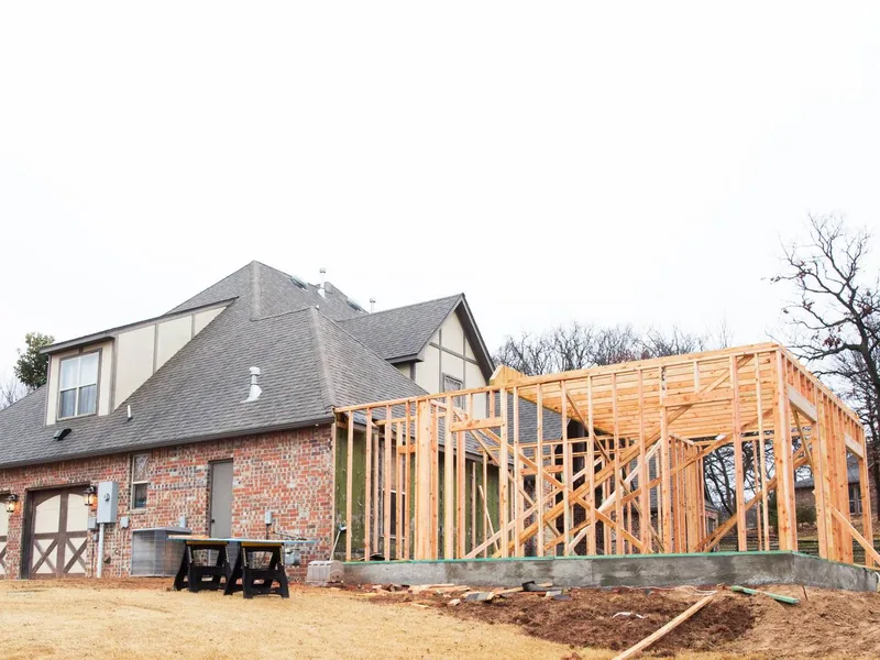 Home room addition in Edmond