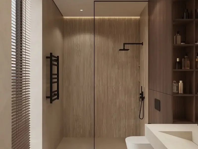 Luxury bathroom remodel in Oklahoma City