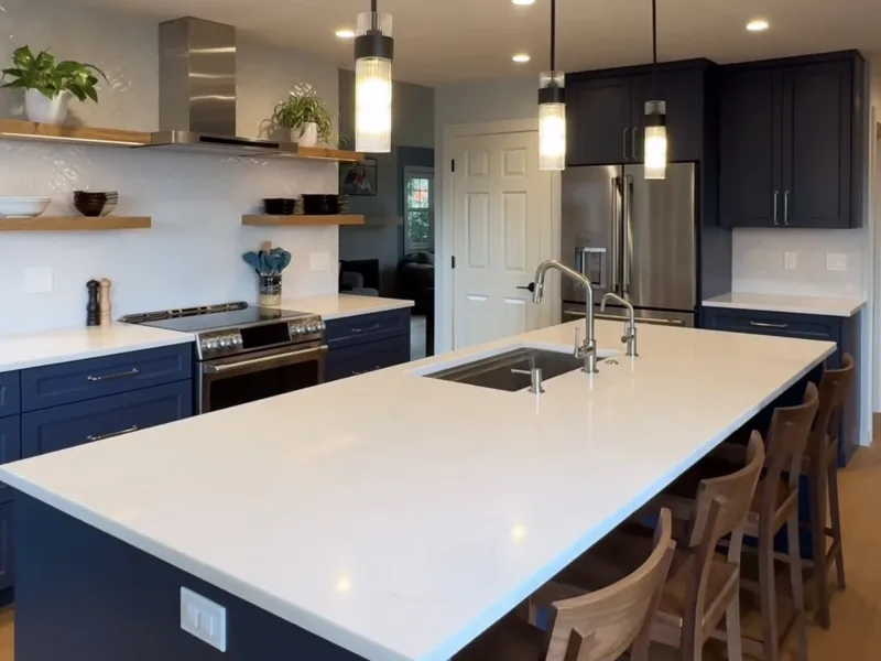 Contemporary Kitchen Remodel - Midwest City, OK