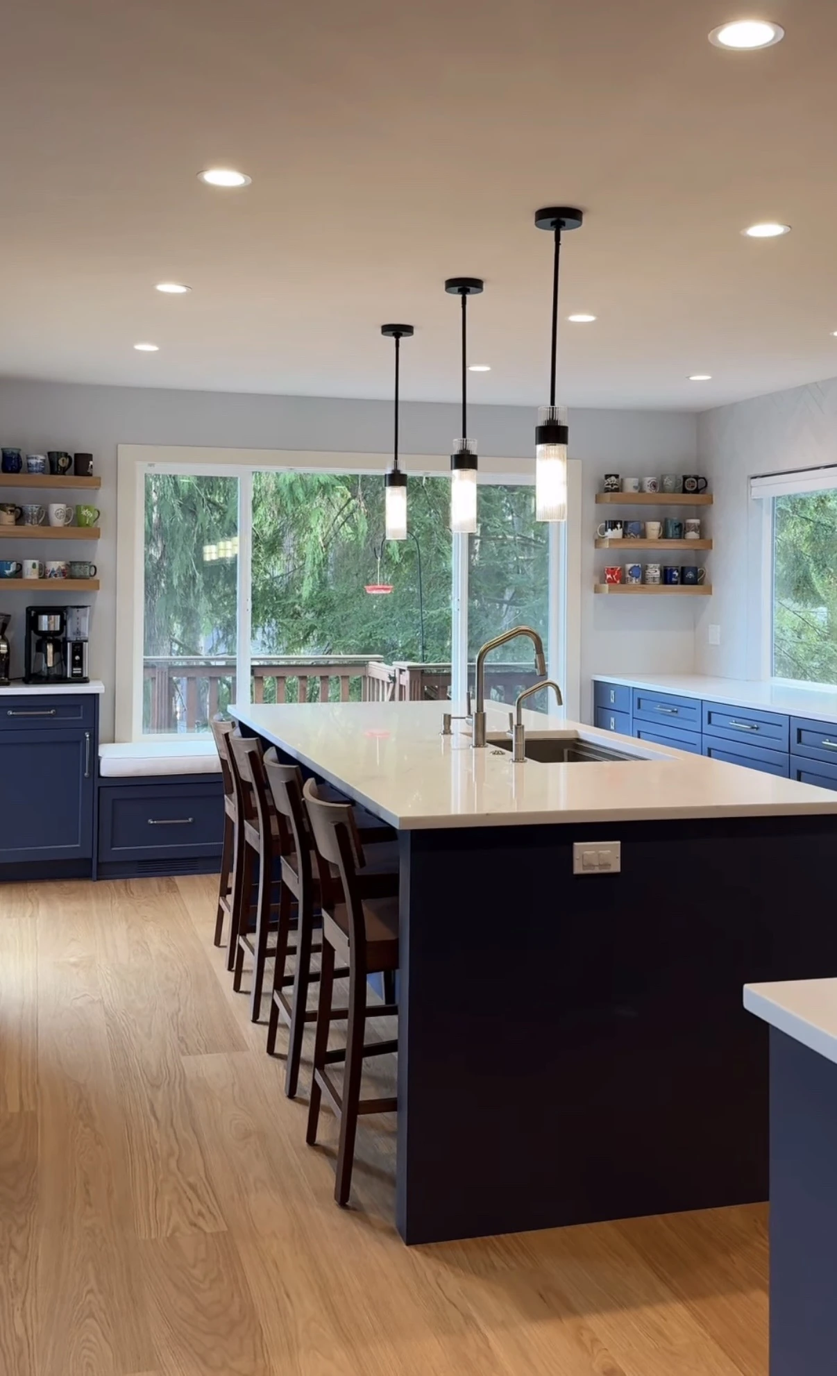 Modern kitchen transformation in Midwest City by MASB Construction