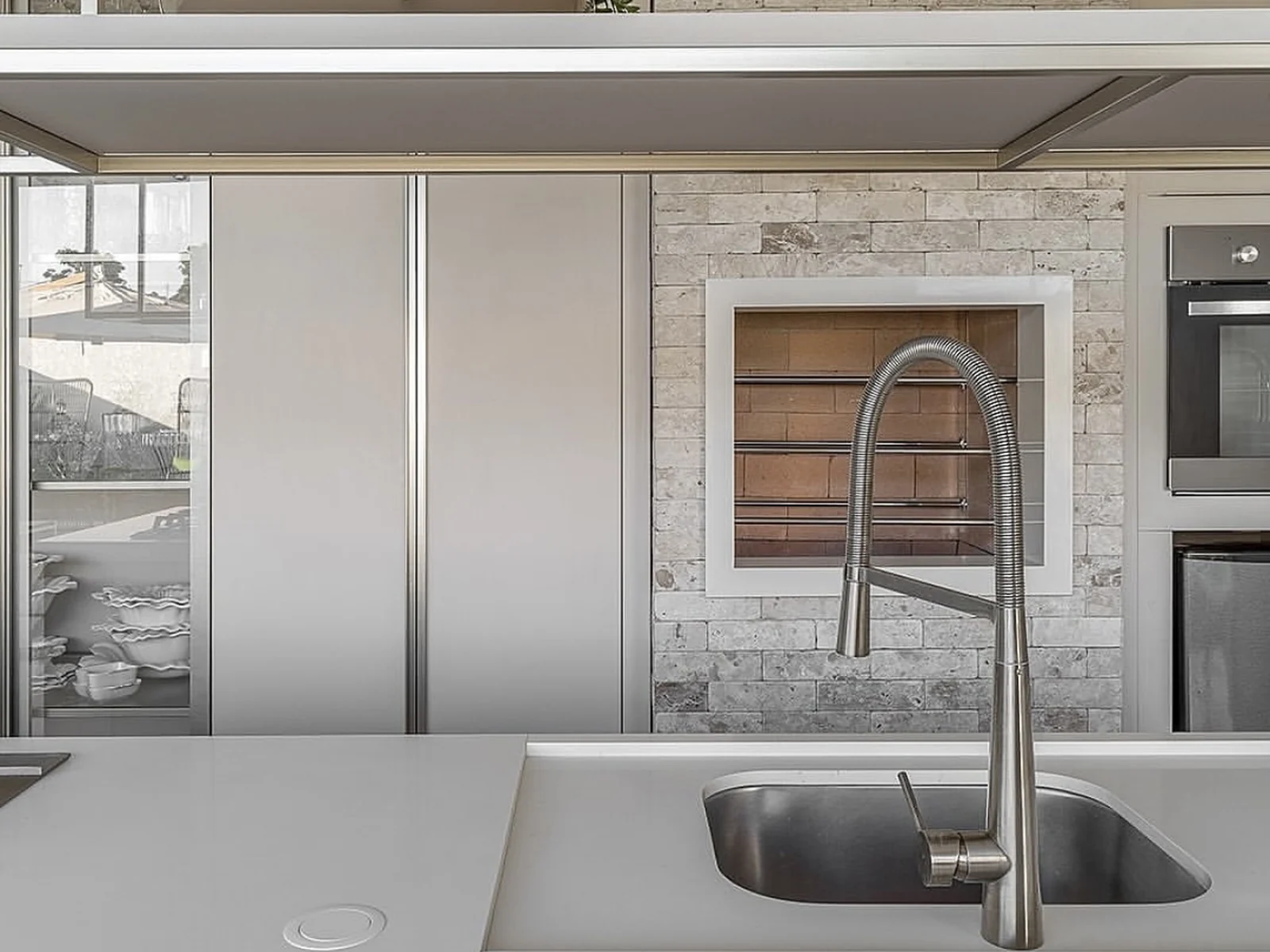 Completed kitchen remodel ready for use in the Oklahoma City metro by MASB Construction