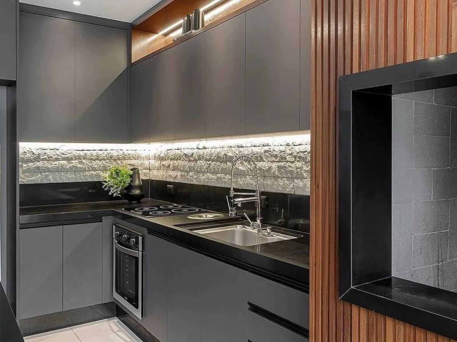 Luxury kitchen renovation in Edmond by MASB Construction, part of our whole-home remodeling track record