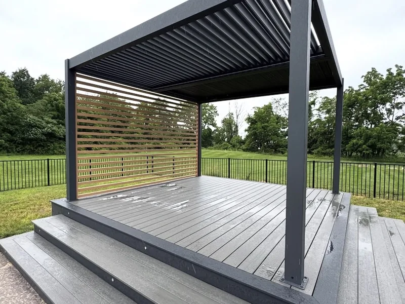Custom patio, deck and pergola build in Norman