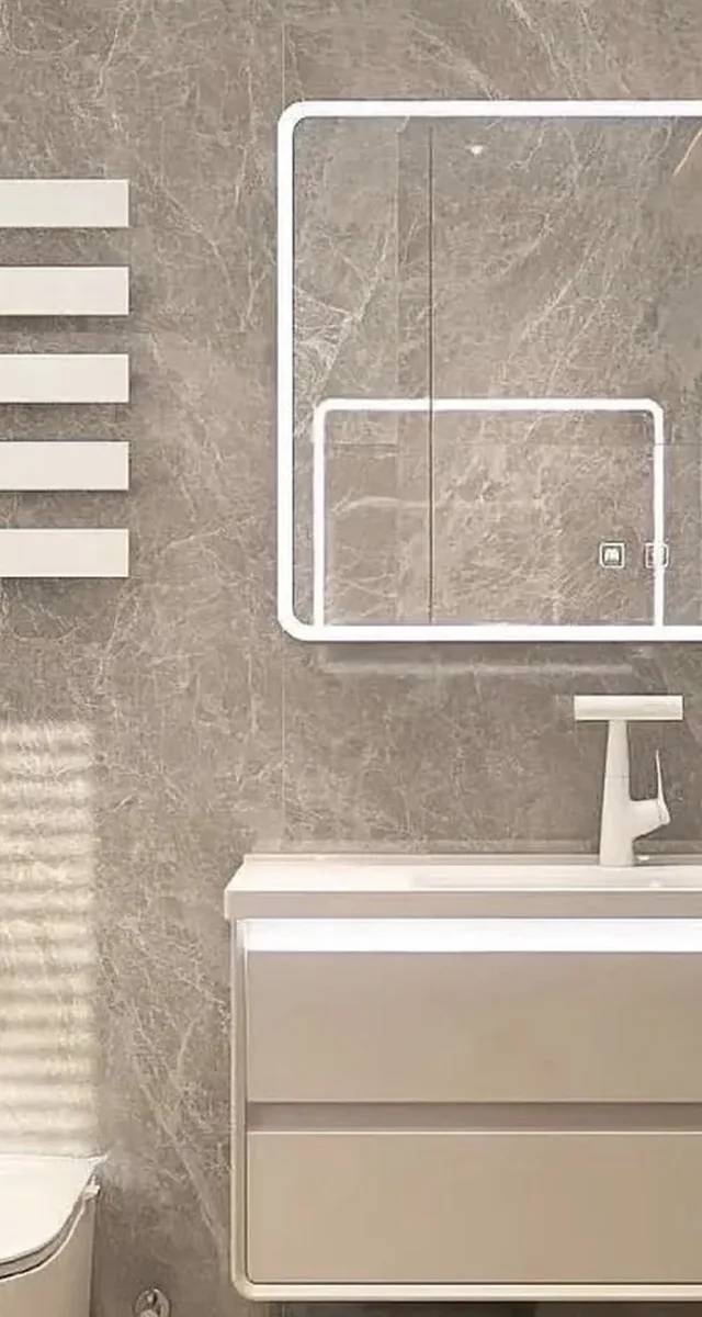 Bathroom lighting and fixture upgrade in Yukon by MASB Construction