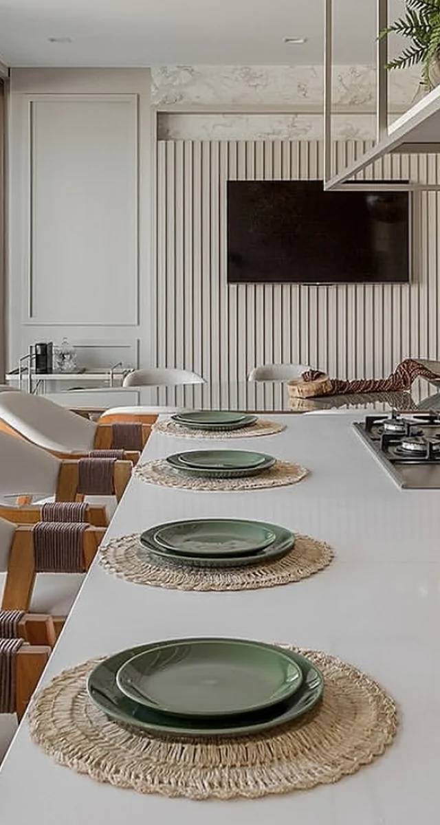 Kitchen cabinetry and countertop detail in Mustang by MASB Construction