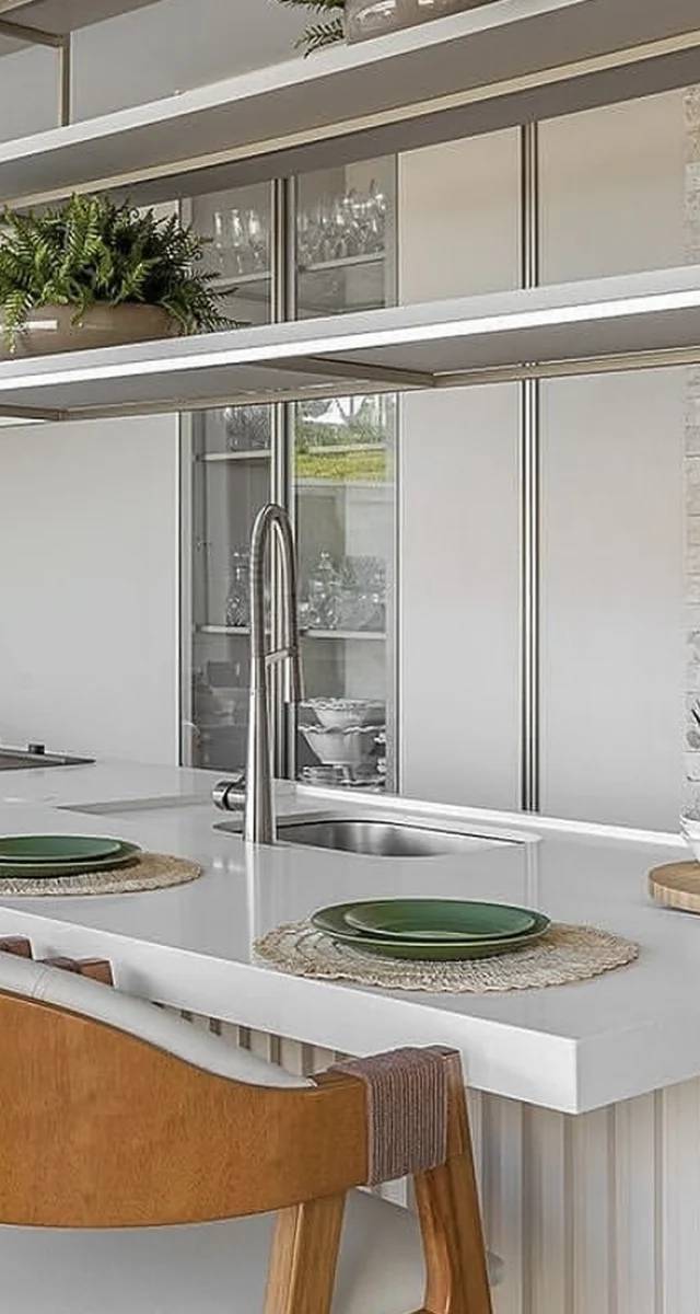 Family kitchen upgrade detail in Mustang by MASB Construction