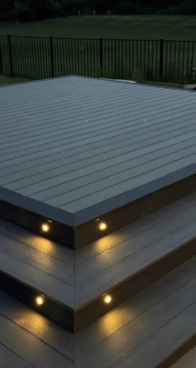 Patio deck and pergola project detail in Norman by MASB Construction
